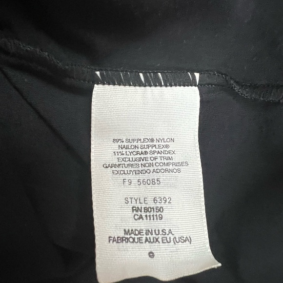 Ballinger Gold Black Long Sleeve Stretch T Shirt Size Small - Picture 3 of 4